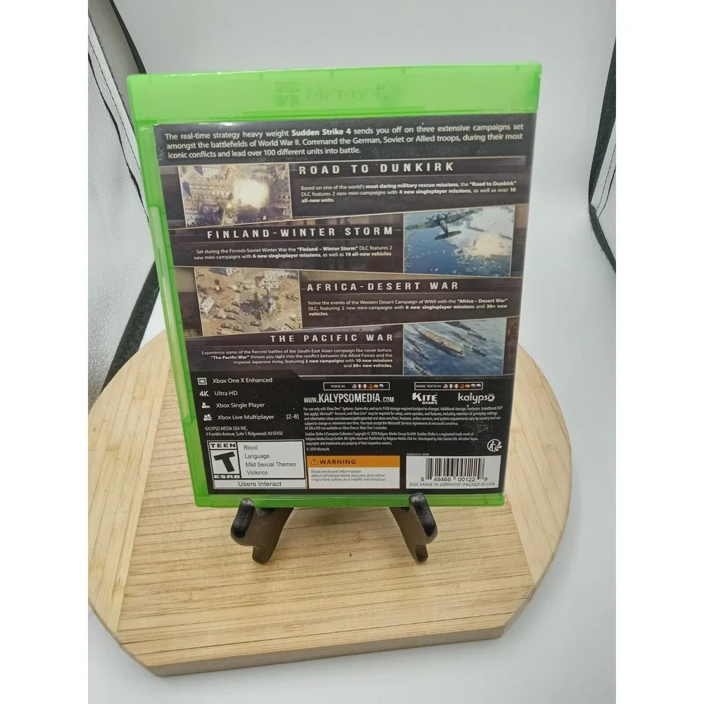 Sudden Strike 4: Complete Collection (Microsoft Xbox One/Series X game) w/ case‎